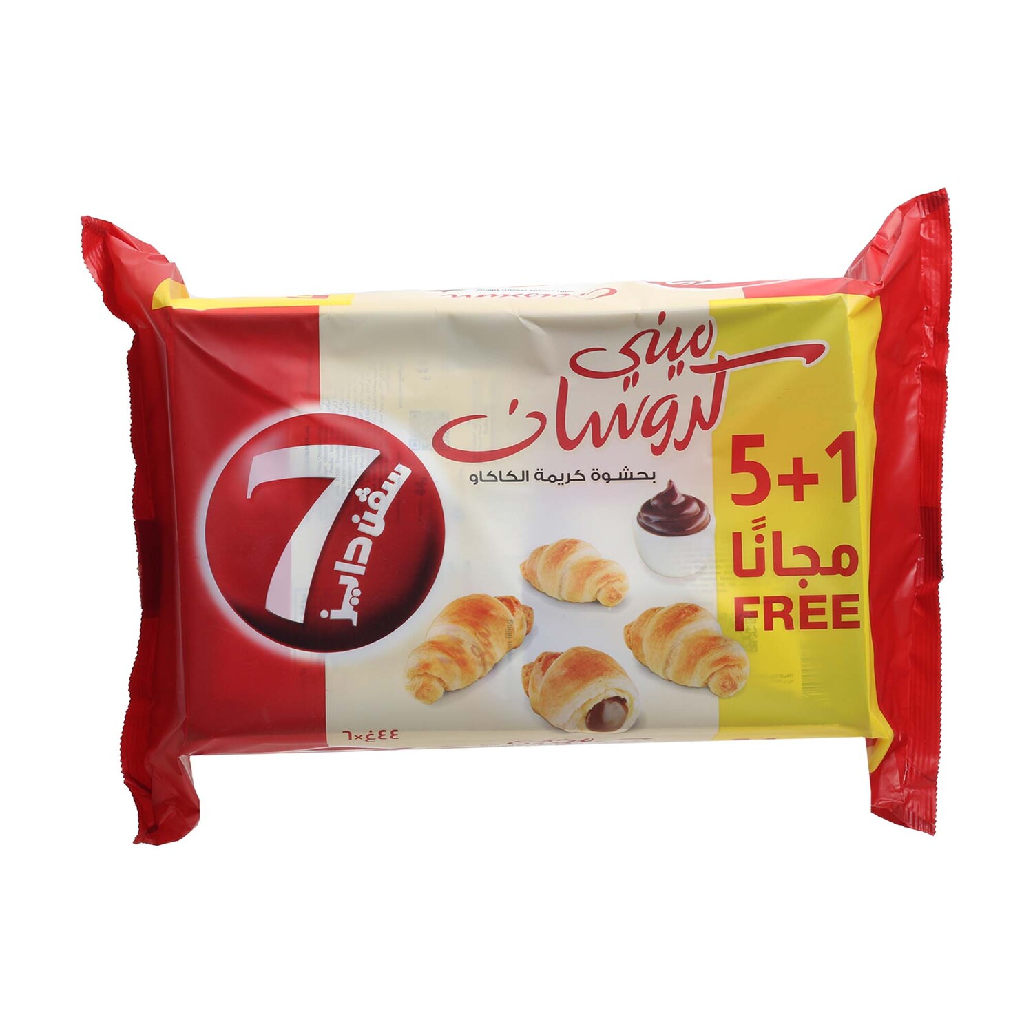 7 Days Chocolate Mini Croissant 44 g 5+1
