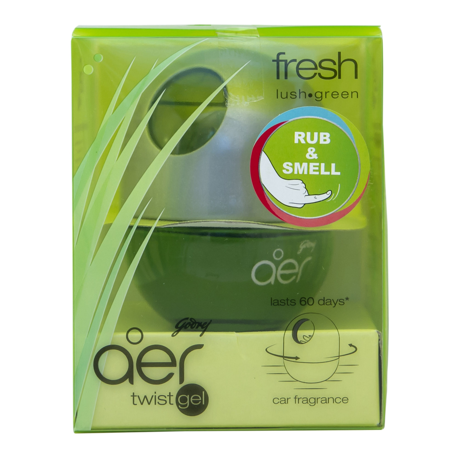 Aer Twist Gel Car Fragrance Fresh 45 g