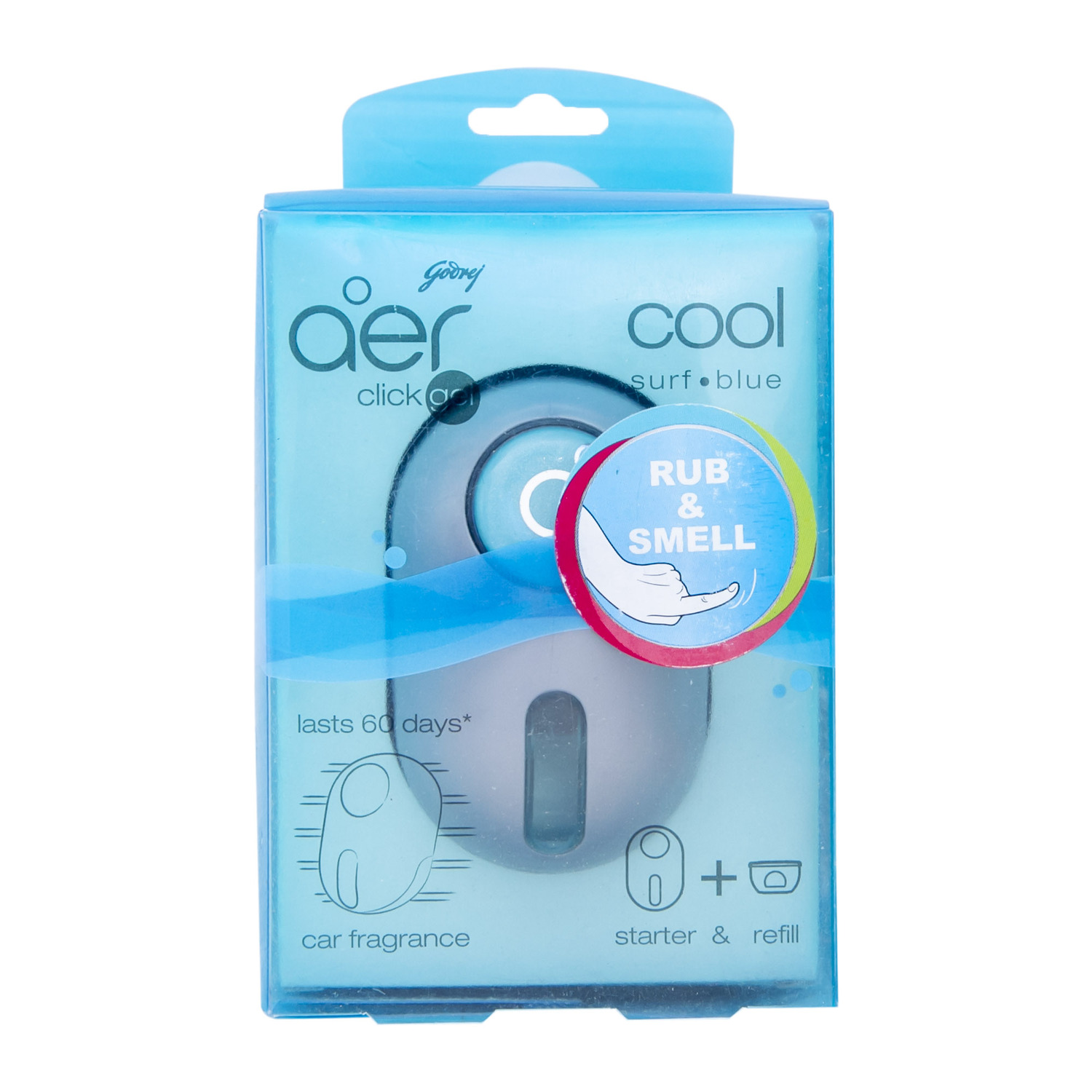 Aer Click Gel Car Fragrance Cool 10 g