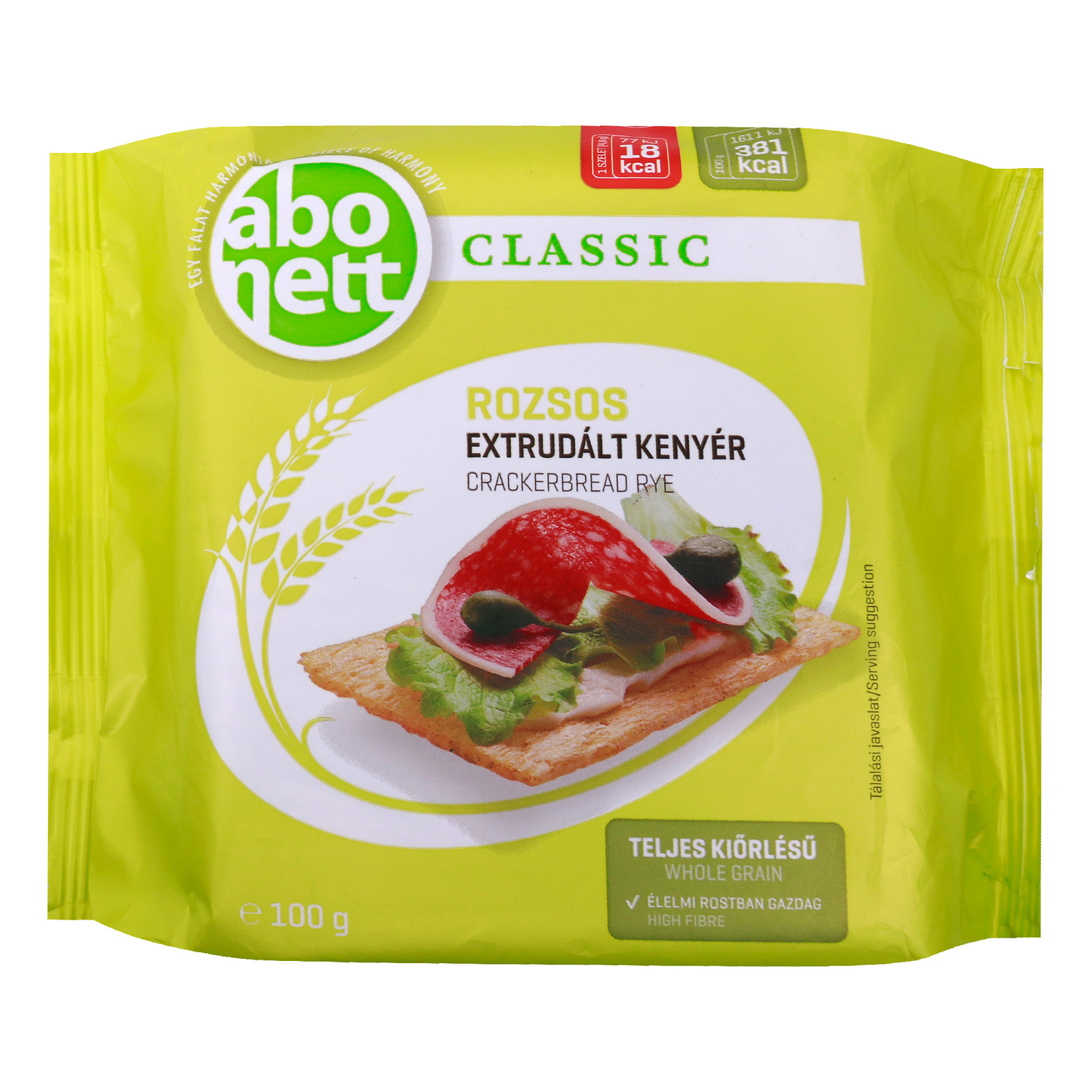 Abonett Rye Crackerbread 100 g