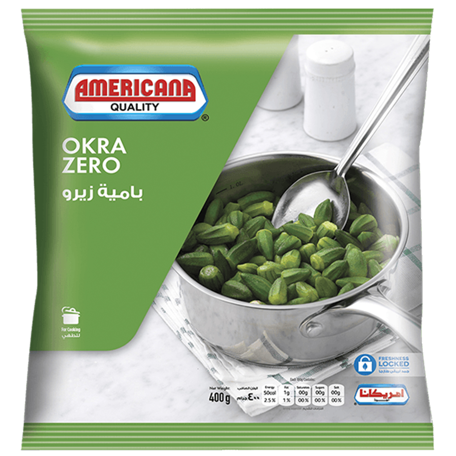 Americana Okra Zero 400 g