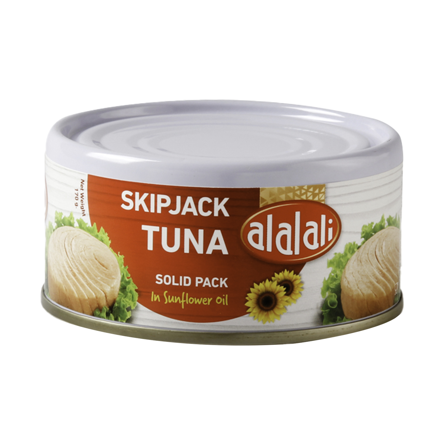 Al Alali Skip Jack Tuna Solid Pack In Sunflower Oil 170 g