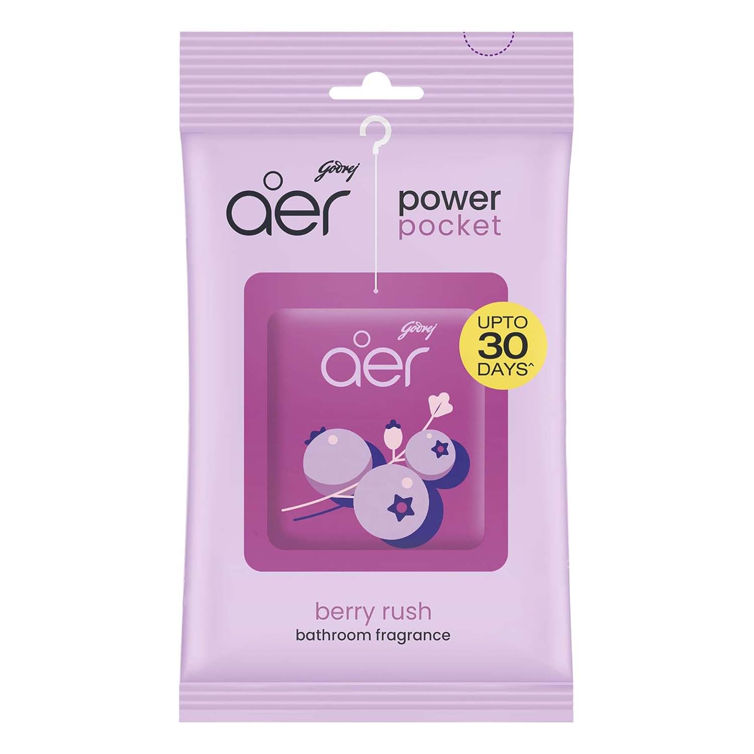 Aer Power Pocket Bathroom Fragrance Berry Rush 10 g