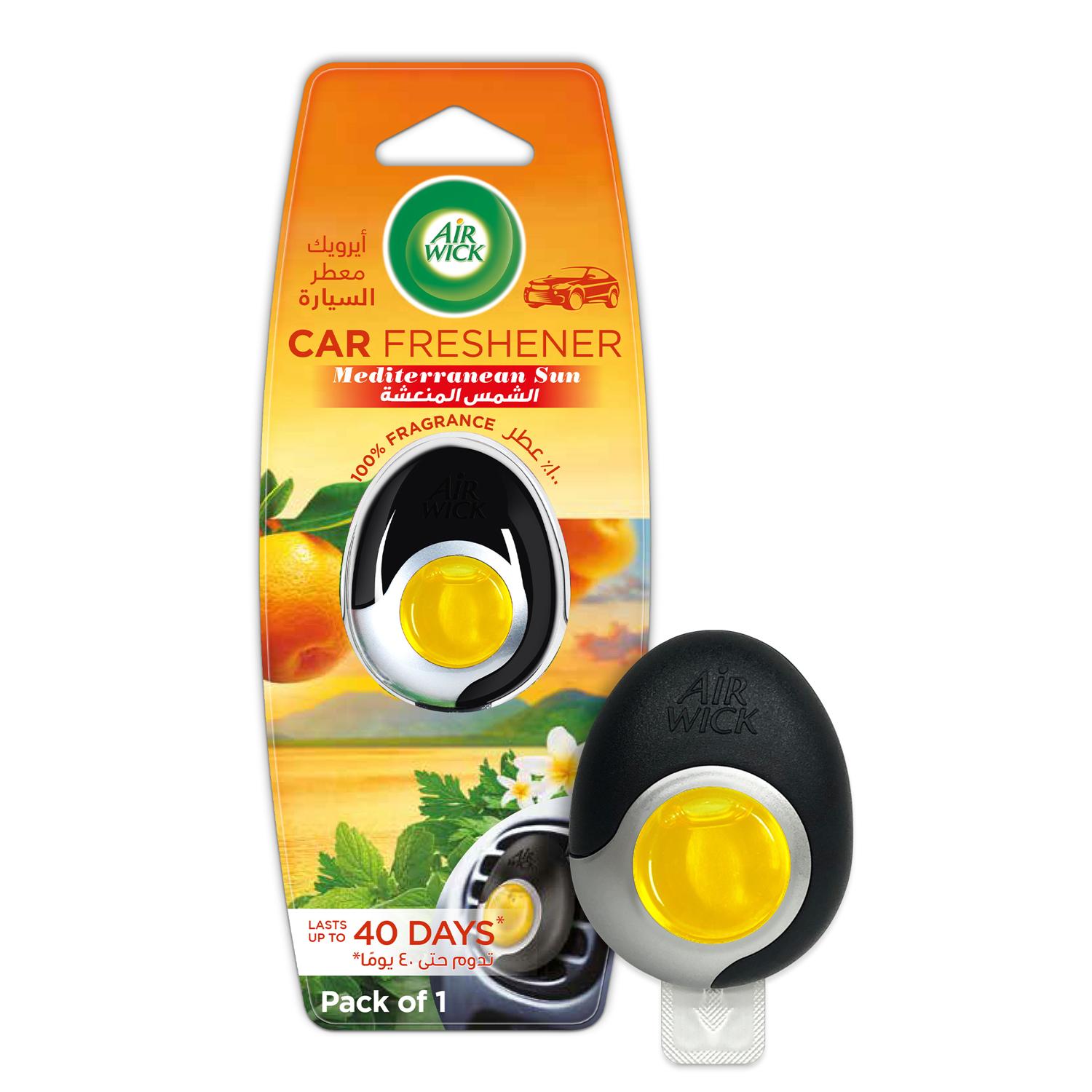 Air Wick Car Freshener Mediterranean Sun Scent 2.5 ml