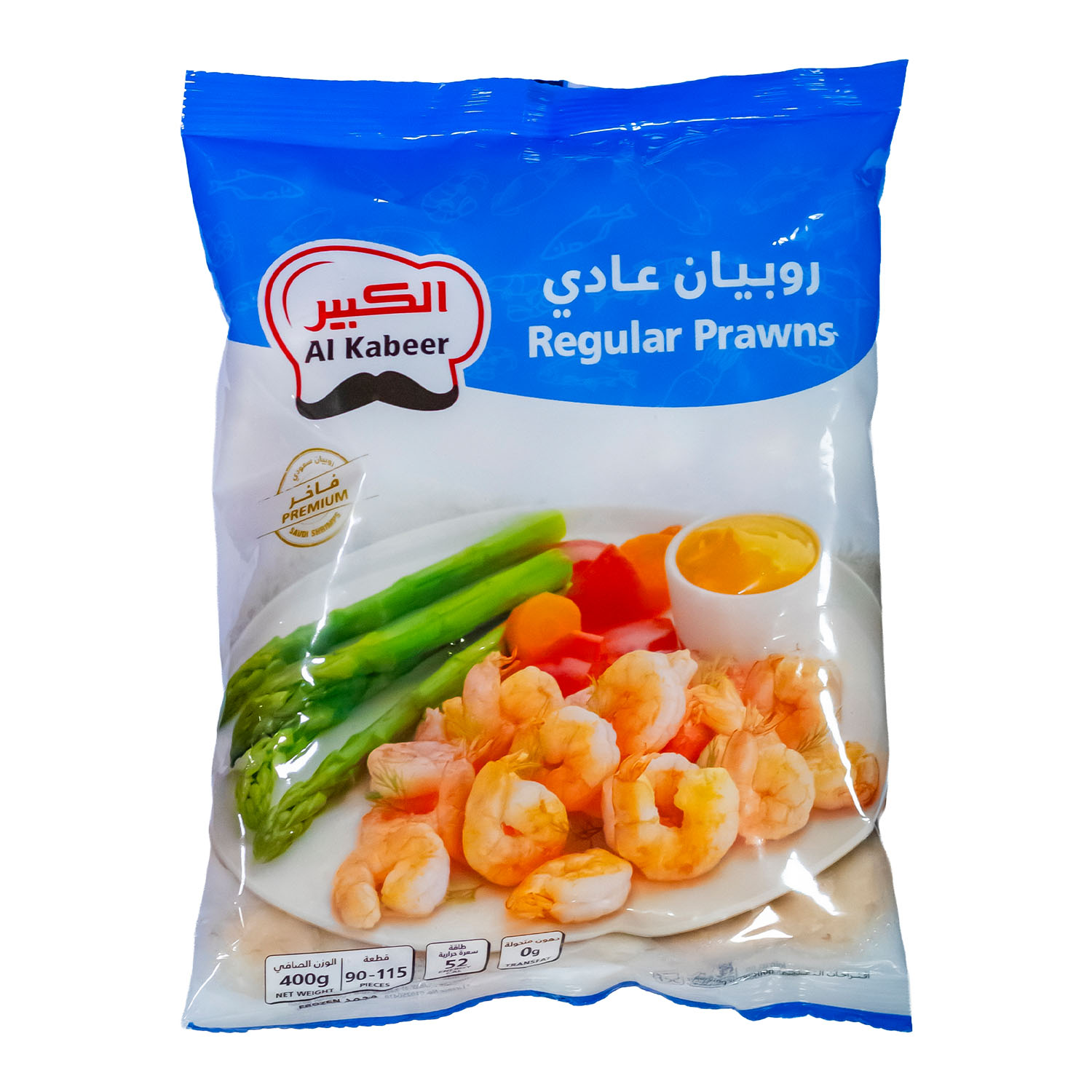 Al Kabeer Frozen Regular Prawns 400 g