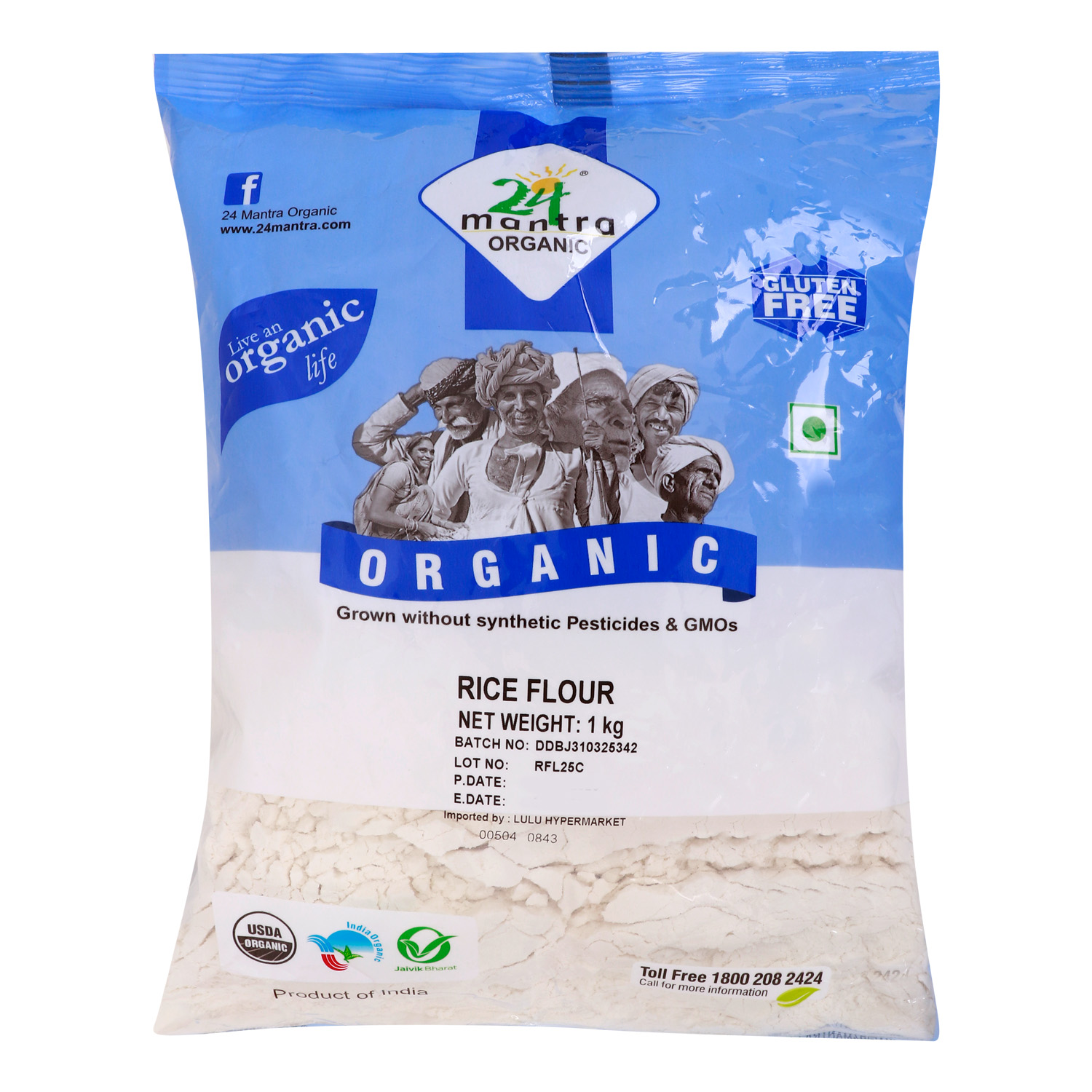24 Mantra Organic Rice Flour 1 kg