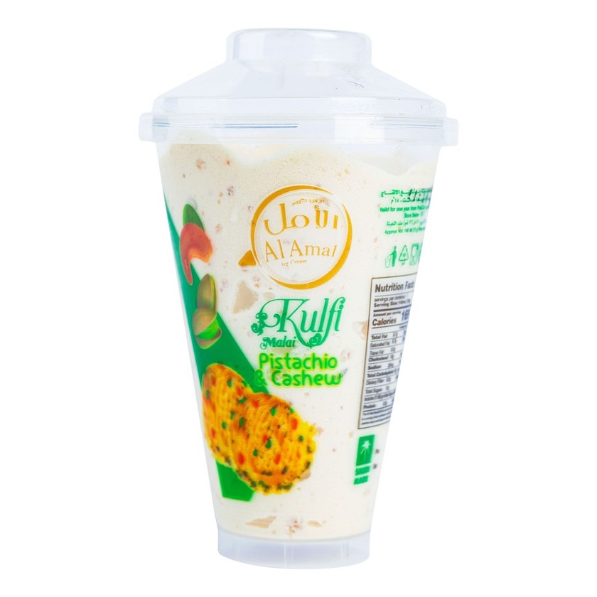 Al Amal Kulfi Big Cup Premium Ice Cream, 150ml