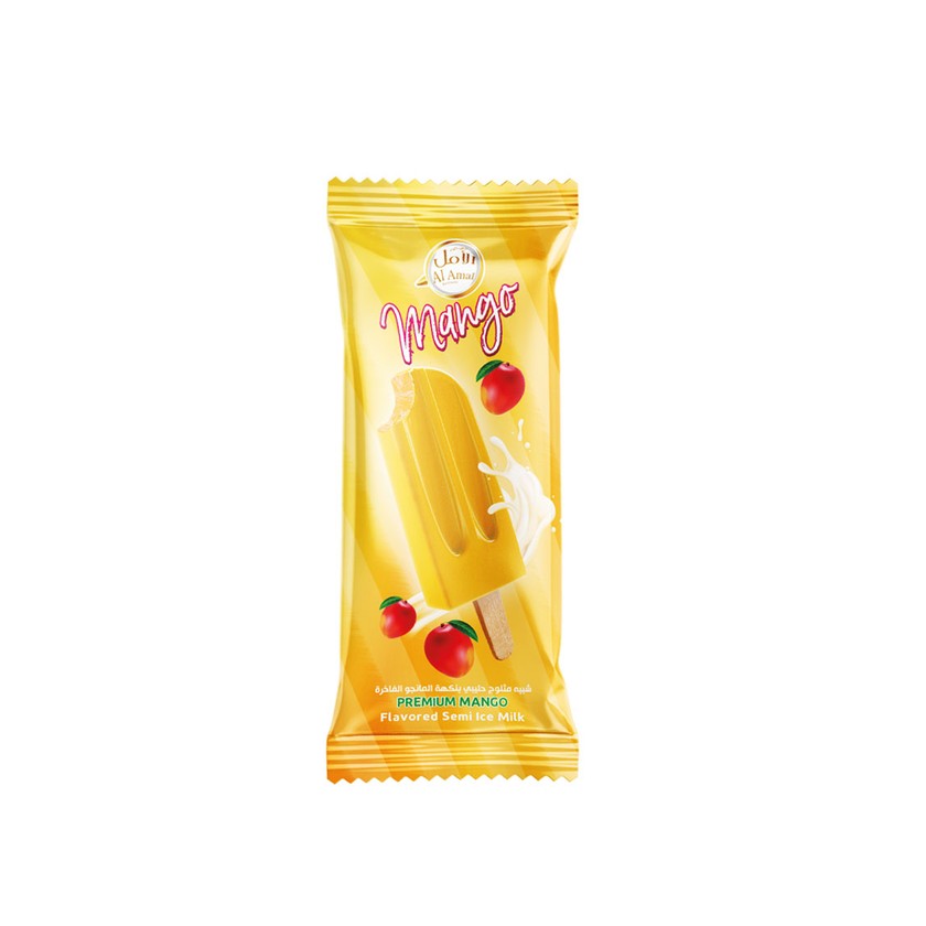 Al Amal Mango Sticks Ice Cream, 55ml