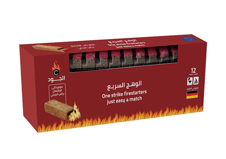 Aljood Firestarters 12 Pieces