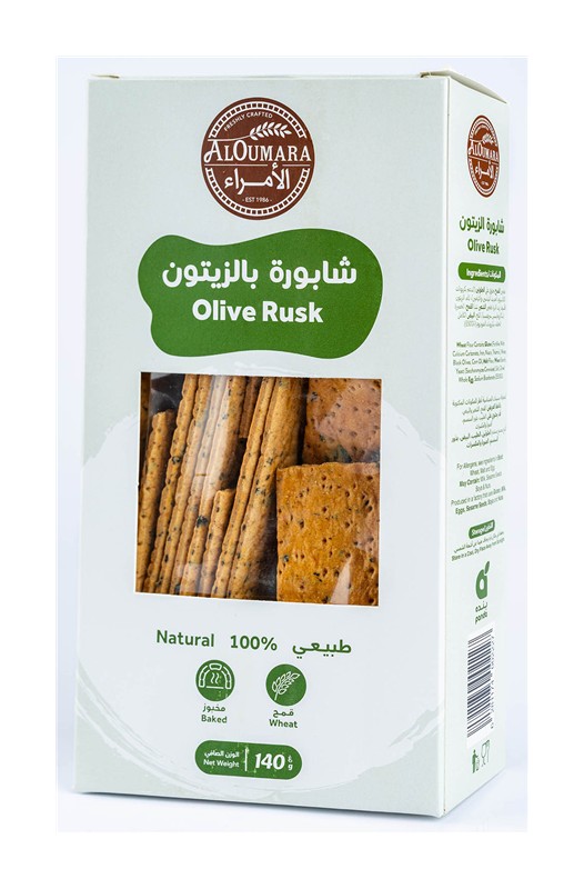Al Amara Rusk Olive 140g