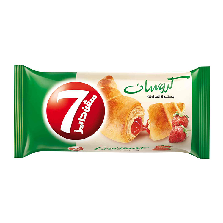7Days Croissant With Strawberry Pcs