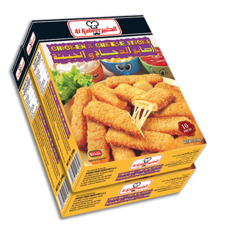 Al Kabeer Chicken & Cheese Sticks 2×250g