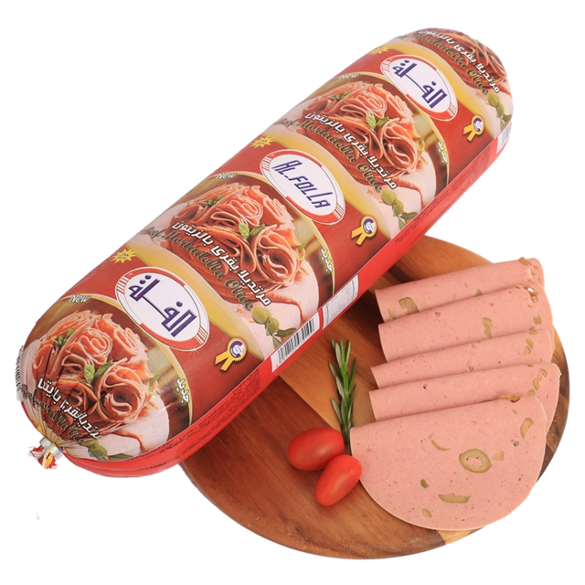 Al Folla Beef Lunch Meat With Olive